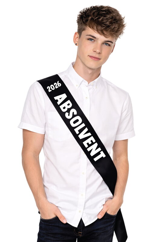 Šerpa/stuha - ABSOLVENT tištěné (vlastní rok)