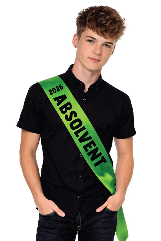 Šerpa/stuha - ABSOLVENT tištěné (vlastní rok)