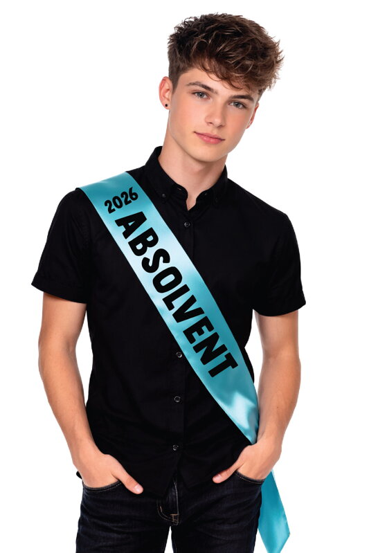 Šerpa/stuha - ABSOLVENT tištěné (vlastní rok)