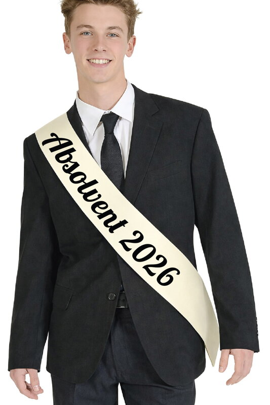 Šerpa/stuha - ABSOLVENT psané (vlastní rok)