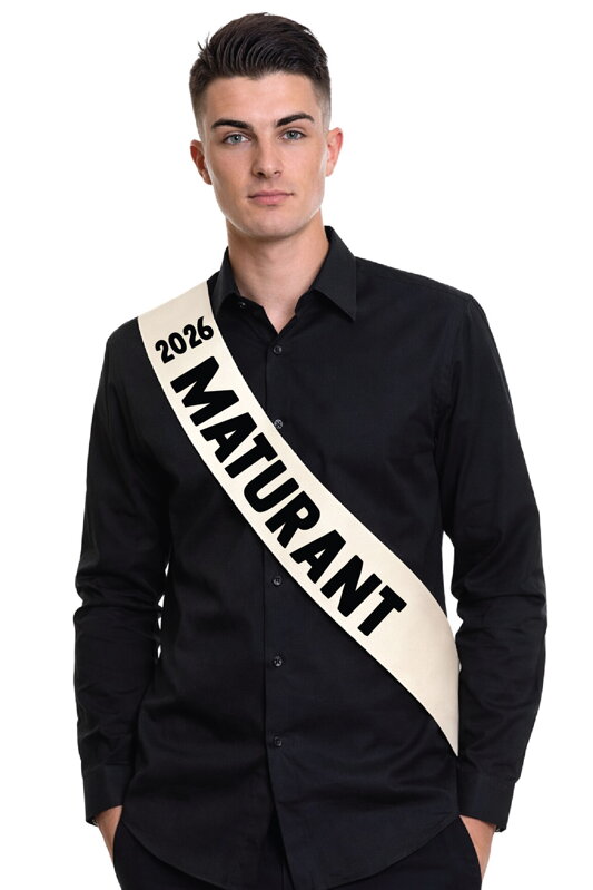 Šerpa/stuha - MATURANT tištěné (vlastní rok)