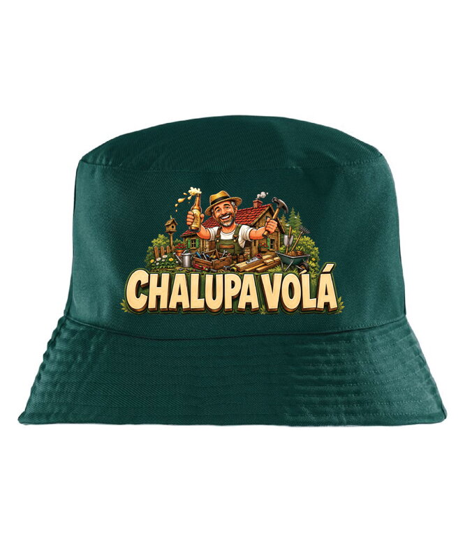 Klobouk s potiskem - Chalupa volá