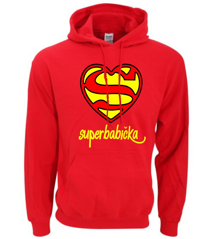 Mikina -Superbabička Mikina -Superbabička