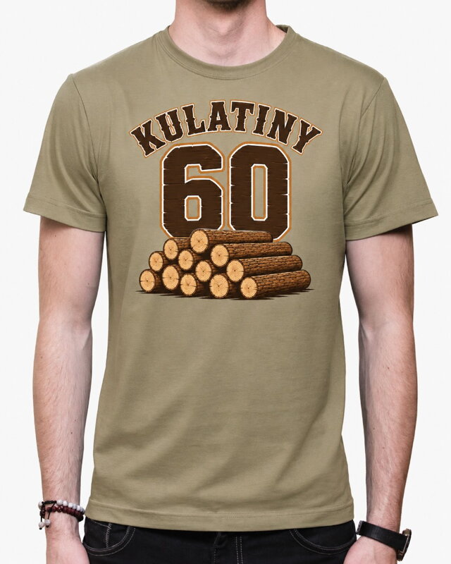 Narozeninové tričko ke kulatinám – 60ka KULATINY