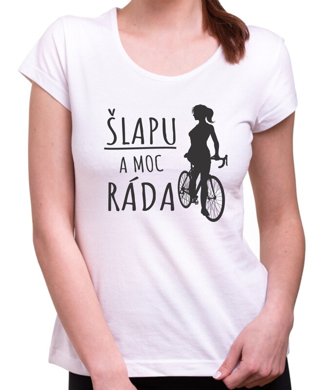 Dámské cyklo tričko - ŠLAPU Dámské cyklo tričko - ŠLAPU