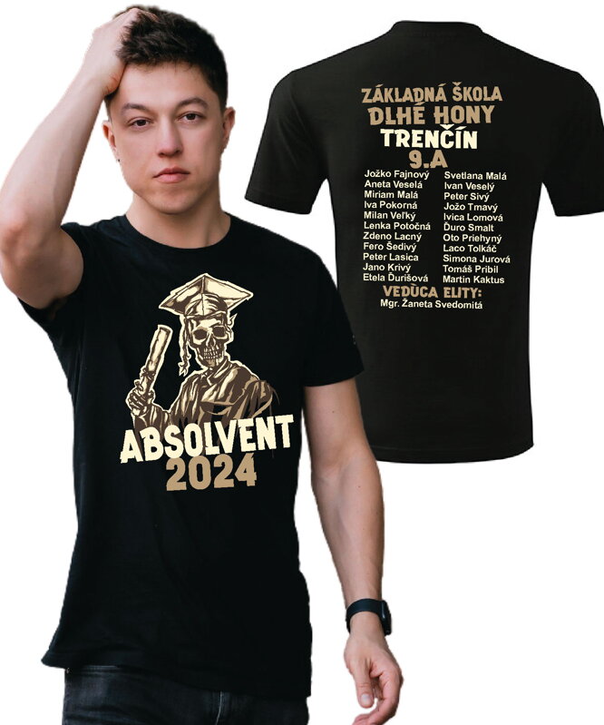 Absolventské triko - ABSOLVENT - SWAG Absolventské triko - ABSOLVENT - SWAG