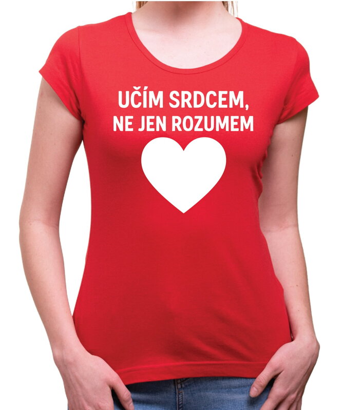 Tričko pro učitele - Učím srdcem... Tričko pro učitele - Učím srdcem...