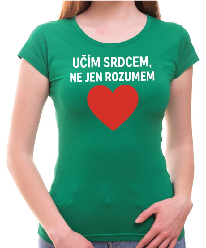 Tričko pro učitele - Učím srdcem... Tričko pro učitele - Učím srdcem...