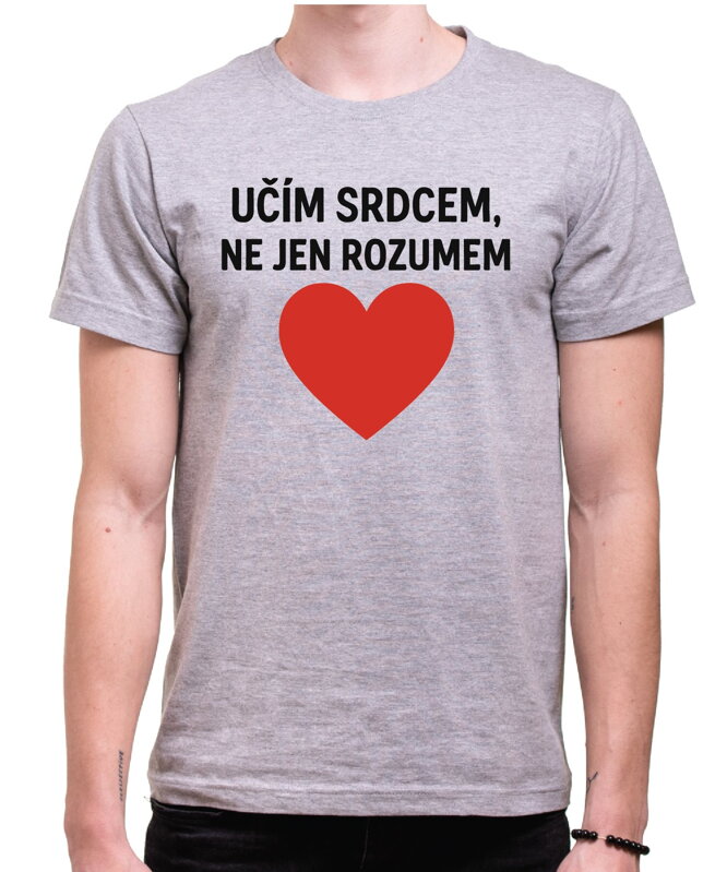 Tričko pro učitele - Učím srdcem... Tričko pro učitele - Učím srdcem...