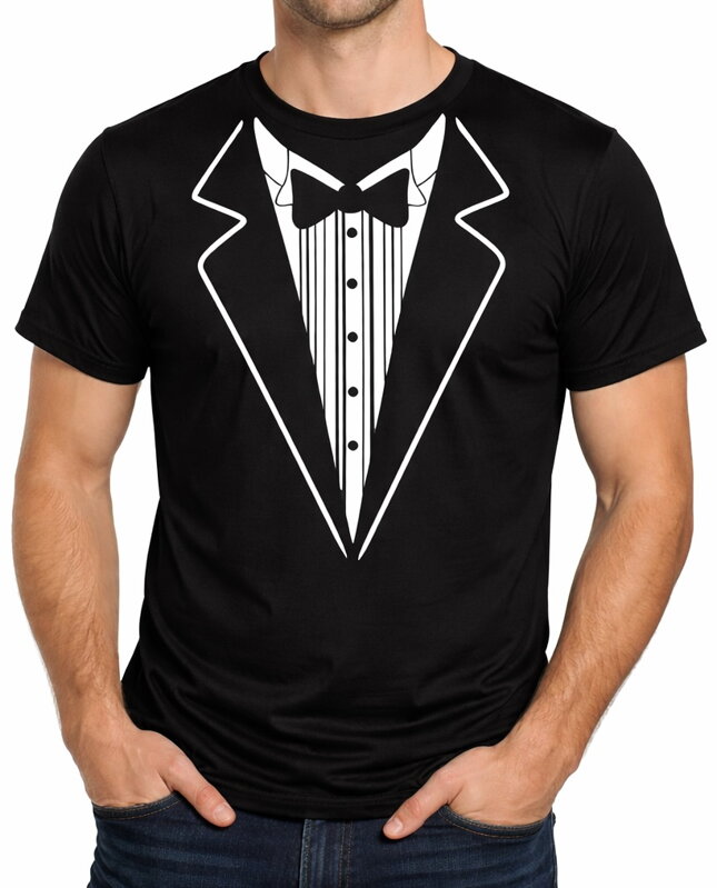 Tričko - Falešný oblek