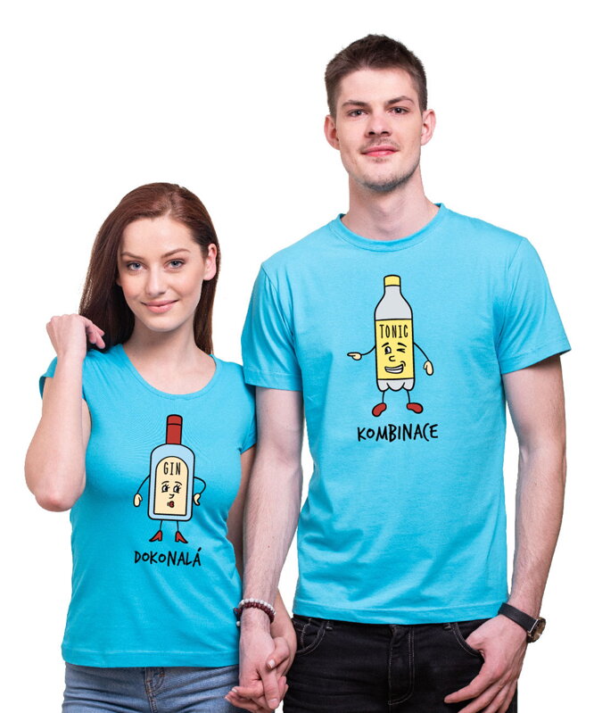 Partnerská trička - GIN TONIC Partnerská trička - GIN TONIC