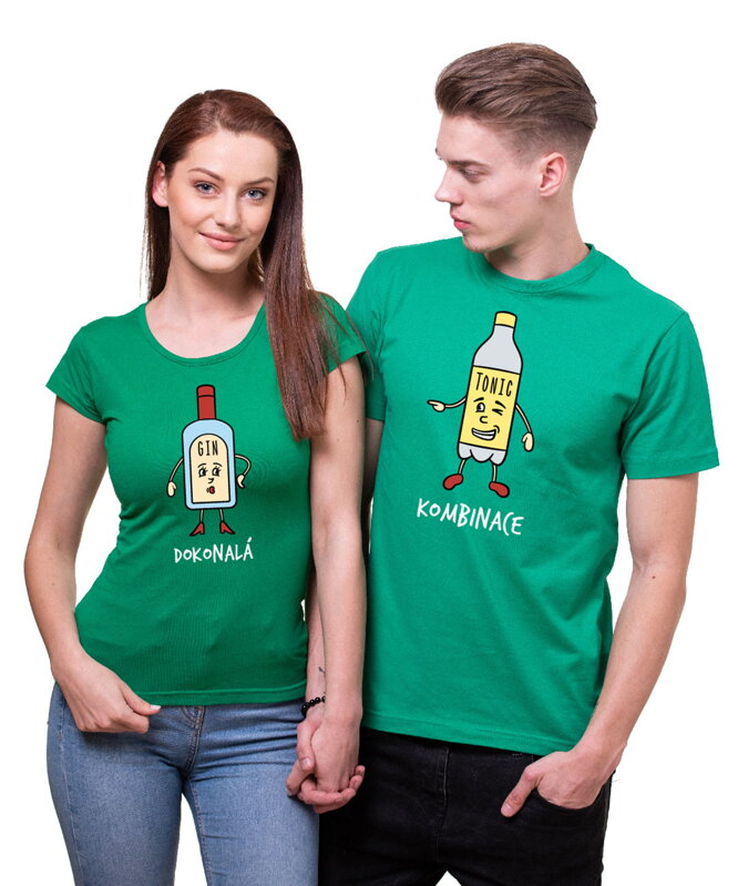 Partnerská trička - GIN TONIC