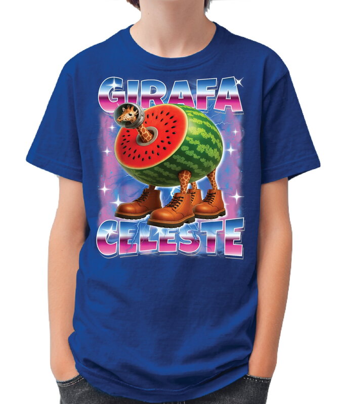 Tričko - Girafa Celeste (Italský brainrot) Tričko - Girafa Celeste (Italský brainrot)