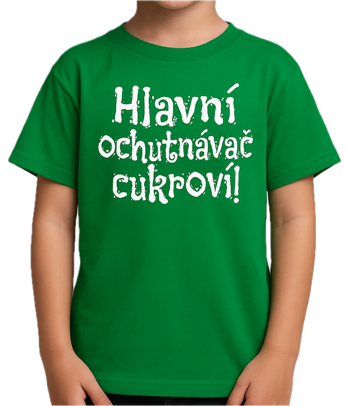 Tričko - Hlavní ochutnávač cukroví