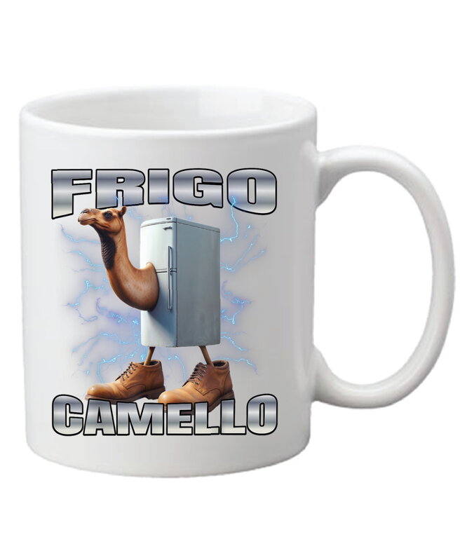 Hrnek s potiskem Frigo Camello (Italský Brainrot) Hrnek s potiskem Frigo Camello (Italský Brainrot)
