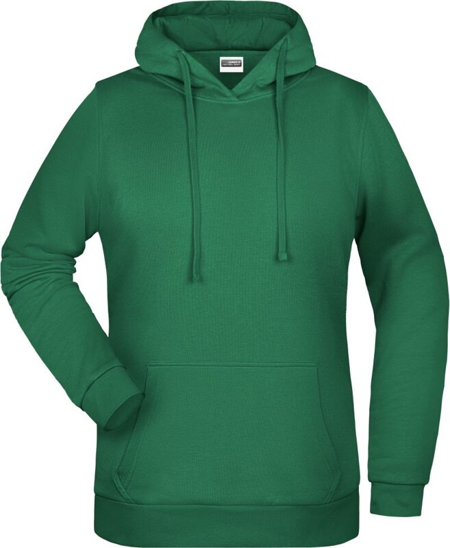Bavlněná mikina bez potisku s kapucí (Panská/dámská)
