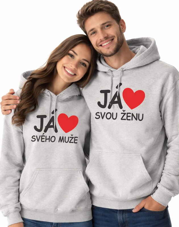 Mikina Já miluji svou ženu / muže
