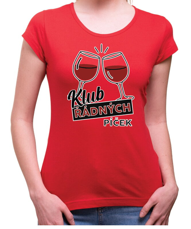 Dámske tričko - Klub řádných piček Dámske tričko - Klub řádných piček