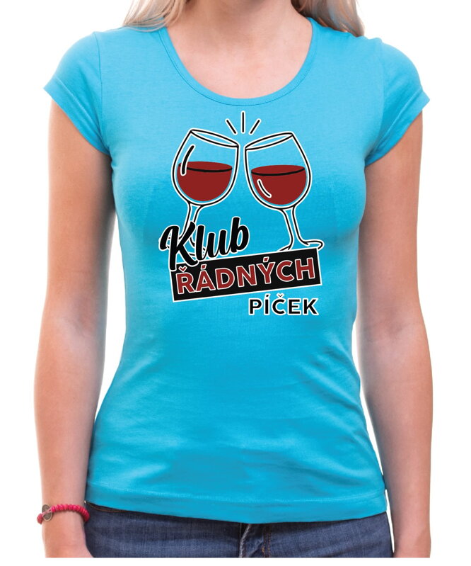 Dámske tričko - Klub řádných piček Dámske tričko - Klub řádných piček