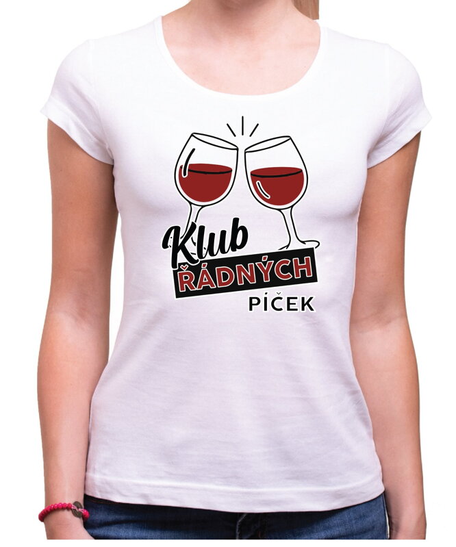 Dámske tričko - Klub řádných piček Dámske tričko - Klub řádných piček