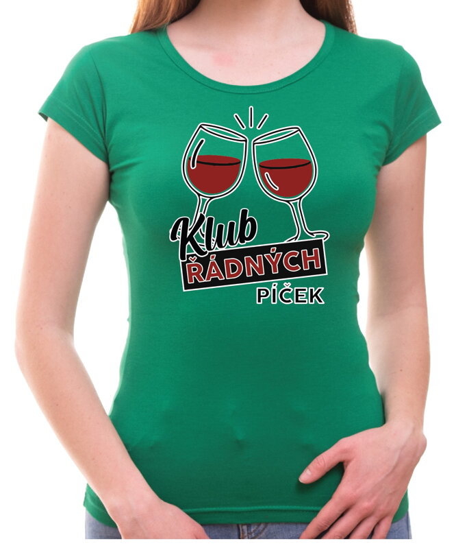 Dámske tričko - Klub řádných piček Dámske tričko - Klub řádných piček