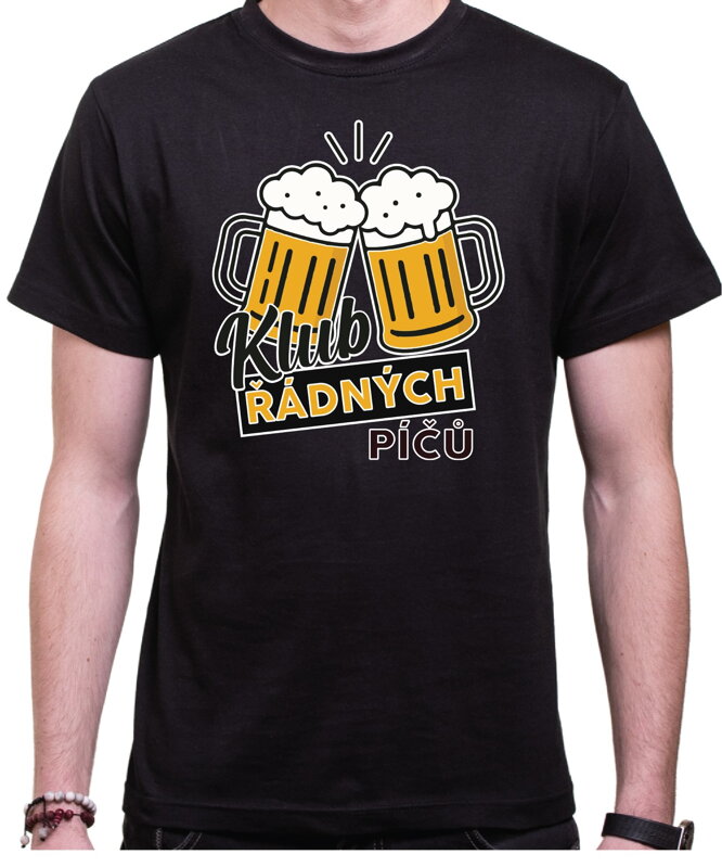 Tričko Klub řádných píčů Tričko Klub řádných píčů