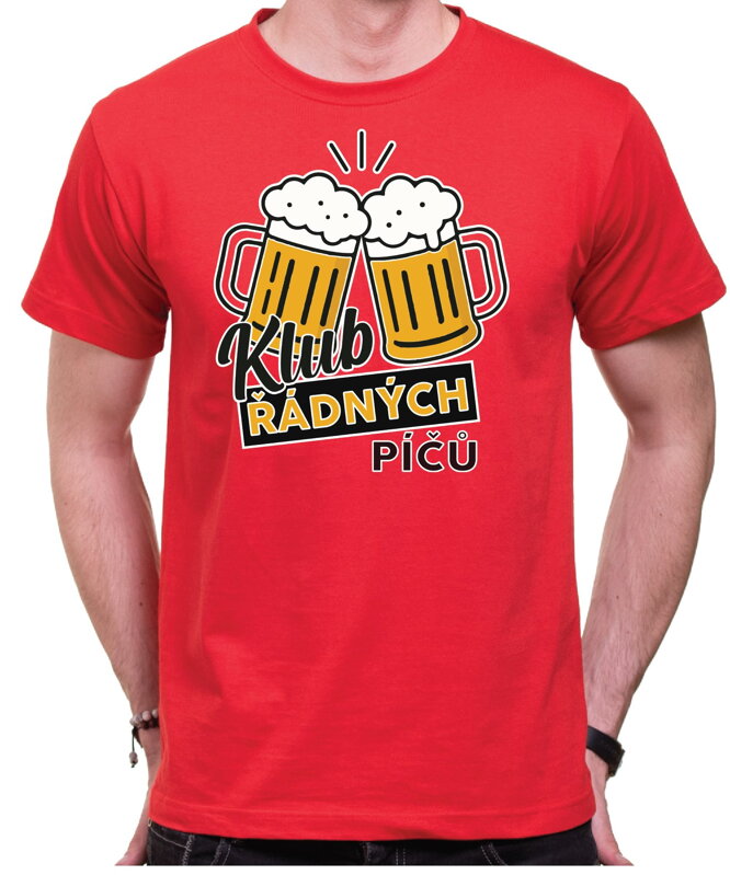 Tričko Klub řádných píčů Tričko Klub řádných píčů