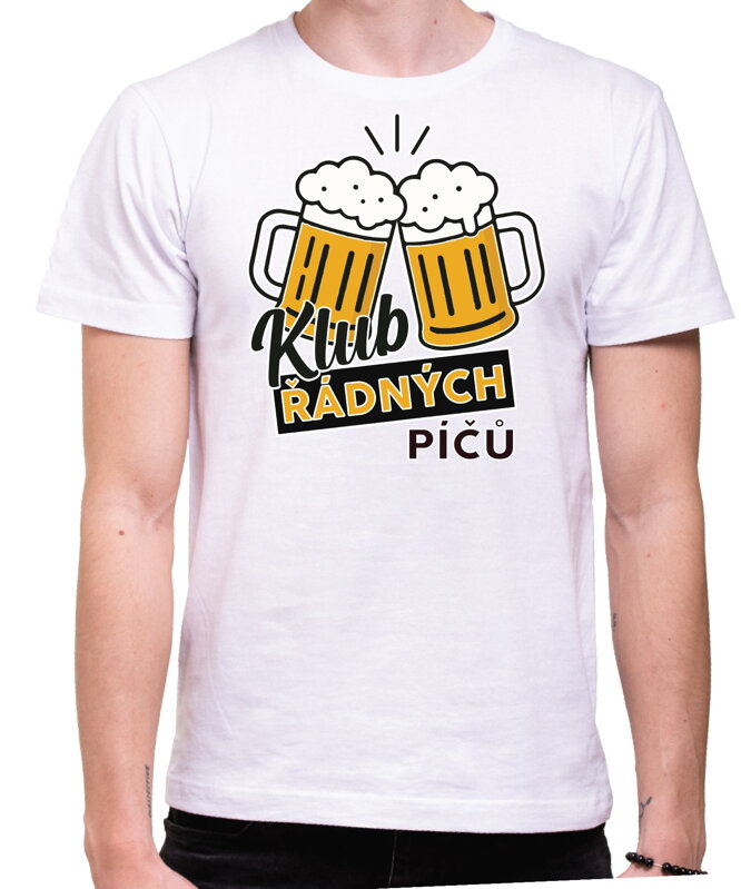 Tričko Klub řádných píčů Tričko Klub řádných píčů