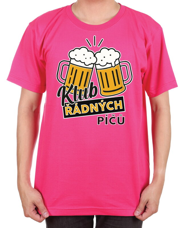 Tričko Klub řádných píčů Tričko Klub řádných píčů