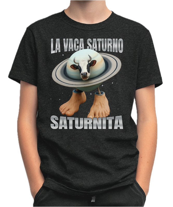 Tričko - La Vaca Saturno Saturnita (Italský brainrot) Tričko - La Vaca Saturno Saturnita (Italský brainrot)