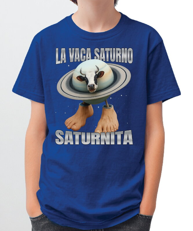 Tričko - La Vaca Saturno Saturnita (Italský brainrot) Tričko - La Vaca Saturno Saturnita (Italský brainrot)