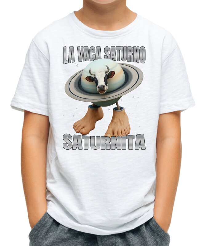 Tričko - La Vaca Saturno Saturnita (Italský brainrot) Tričko - La Vaca Saturno Saturnita (Italský brainrot)