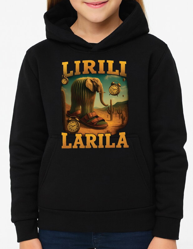 Mikina - Lirili Larila (Italský brainrot) Mikina - Lirili Larila (Italský brainrot)