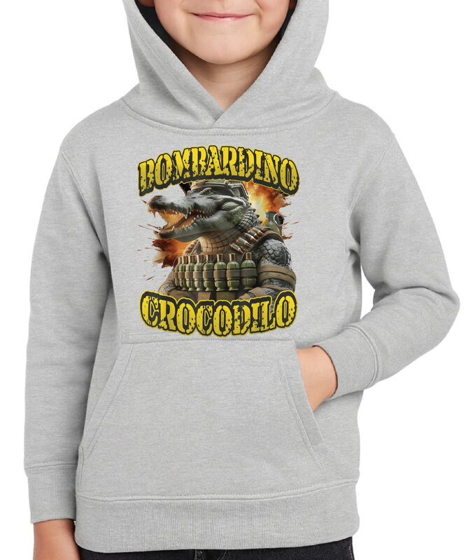 Mikina - Bombardino Crocodilo (Italský brainrot) Mikina - Bombardino Crocodilo (Italský brainrot)
