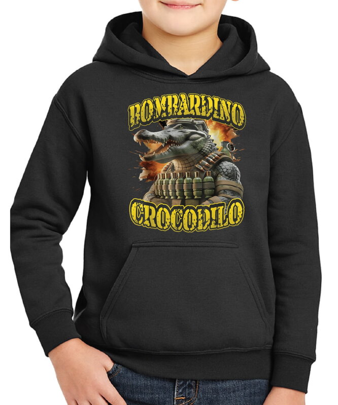 Mikina - Bombardino Crocodilo (Italský brainrot) Mikina - Bombardino Crocodilo (Italský brainrot)