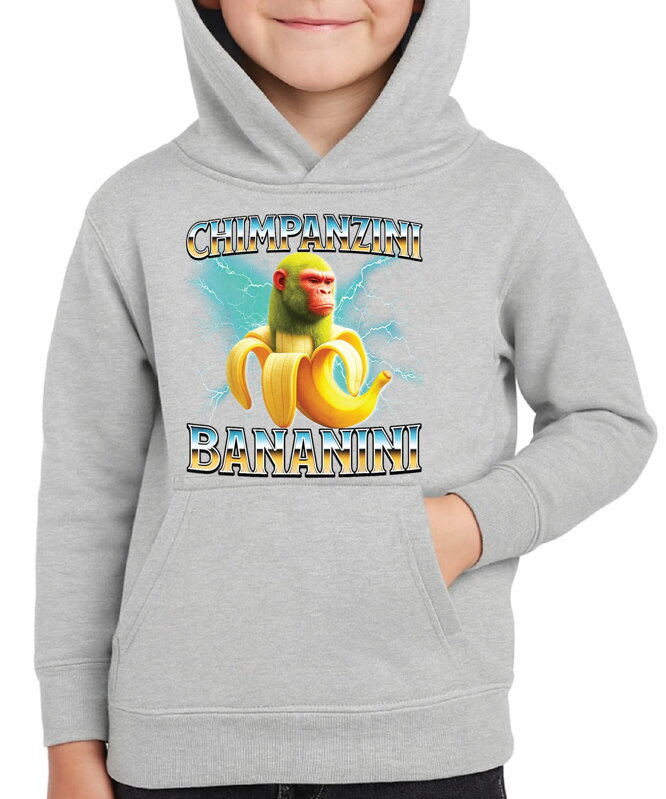 Mikina - Chimpanzini Bananini (Italský brainrot) 