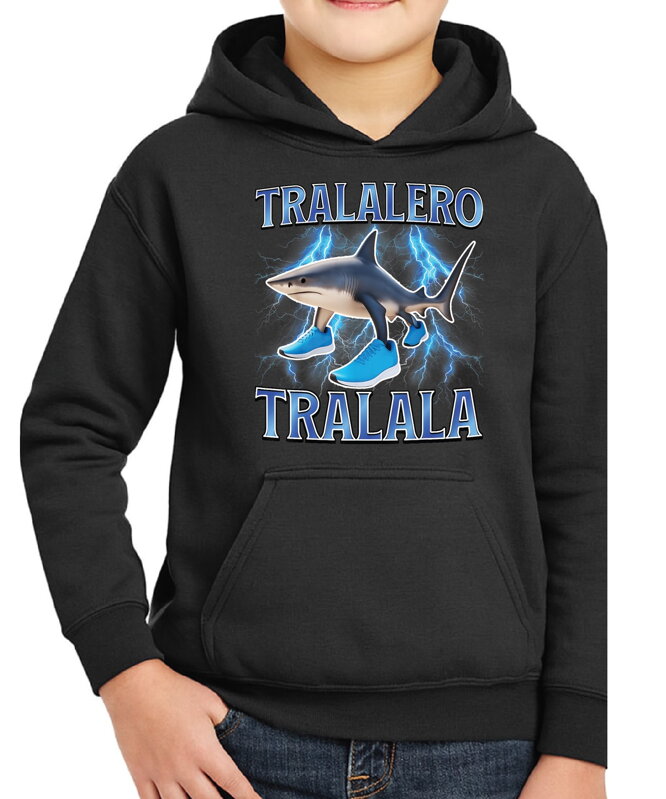 Mikina - Tralalero Tralala (Italský brainrot) Mikina - Tralalero Tralala (Italský brainrot)