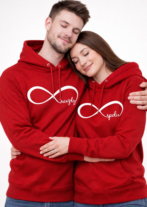 Partnerské mikiny - Navždy spolu (nekonečno)