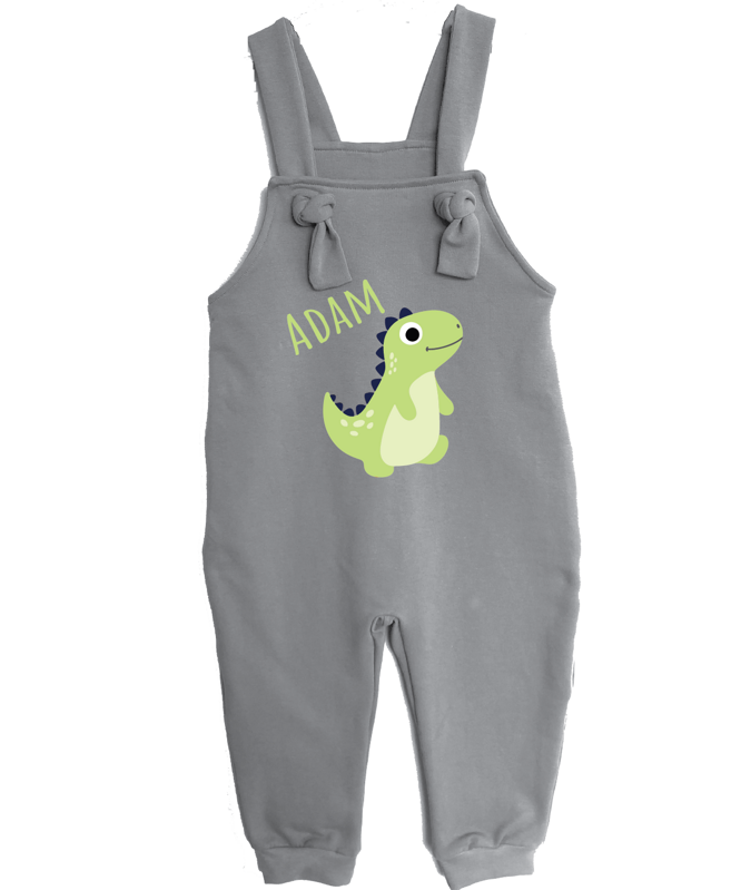 Dětské rostoucí lacláče - Dino + jméno Dětské rostoucí lacláče - Dino + jméno