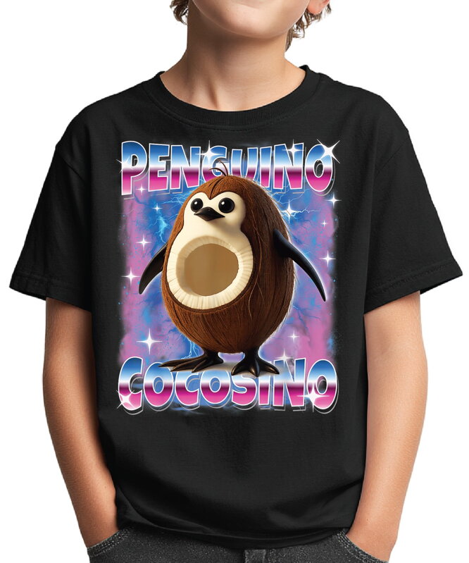 Tričko - Penguino Cocosino (Italský brainrot) Tričko - Penguino Cocosino (Italský brainrot)