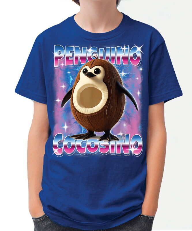 Tričko - Penguino Cocosino (Italský brainrot) Tričko - Penguino Cocosino (Italský brainrot)