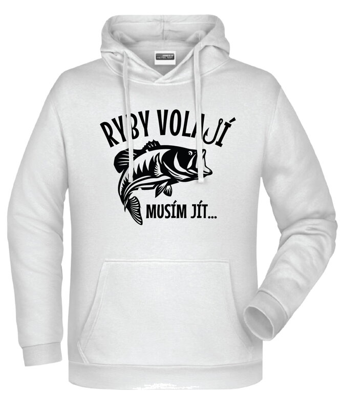 Rybářská mikina - Ryby volají Rybářská mikina - Ryby volají