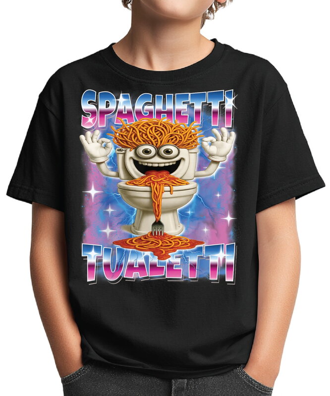 Tričko - Spaghetti Tualetti (Italský brainrot) Tričko - Spaghetti Tualetti (Italský brainrot)