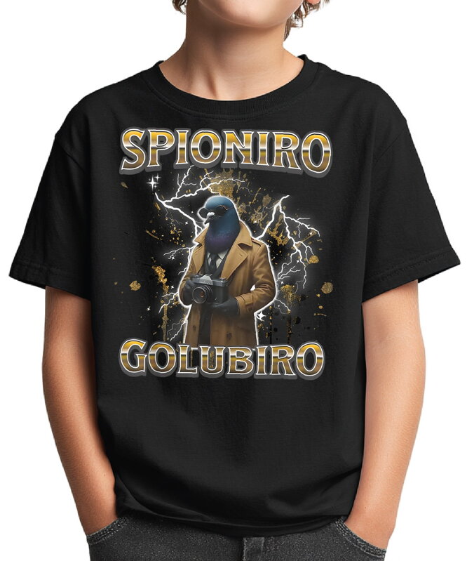 Tričko - Spioniro Golubiro (Italský brainrot) Tričko - Spioniro Golubiro (Italský brainrot)