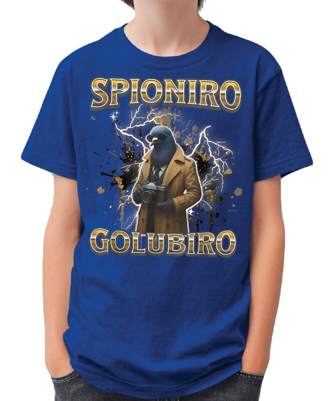 Tričko - Spioniro Golubiro (Italský brainrot) Tričko - Spioniro Golubiro (Italský brainrot)