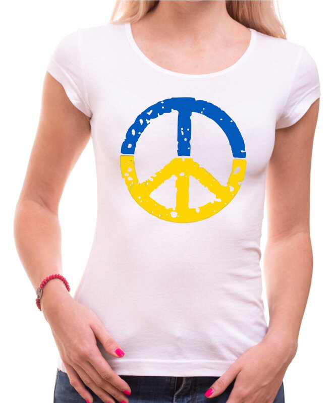 Tričko - PEACE (Podpora Ukrajině) Tričko - PEACE (Podpora Ukrajině)