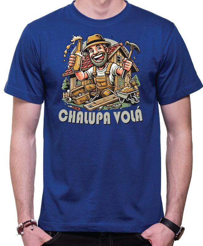 Chalupářské tričko - Chalupa volá