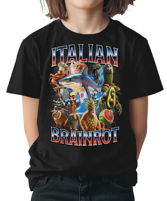 Dětské tričko - Italian Brainrot