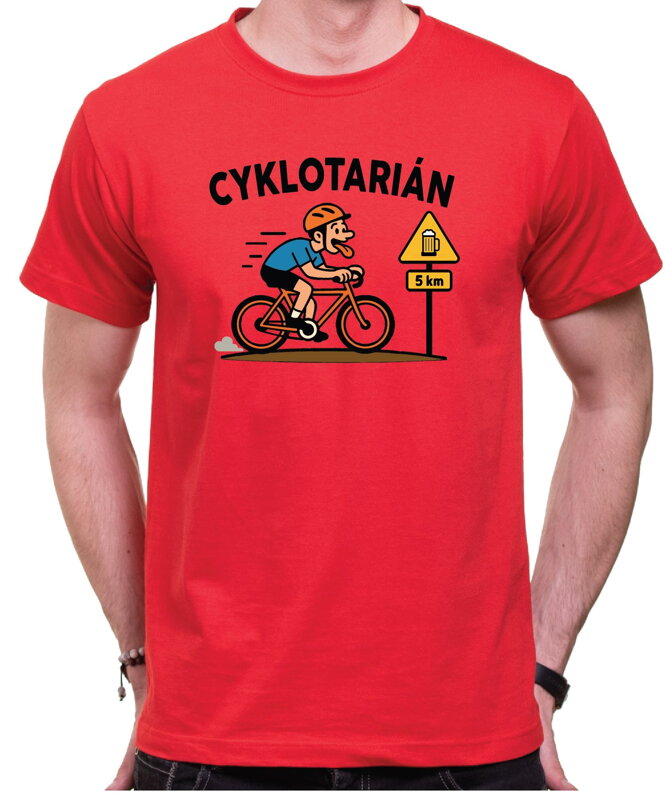 Cyklistické tričko - Cyklotarián Cyklistické tričko - Cyklotarián