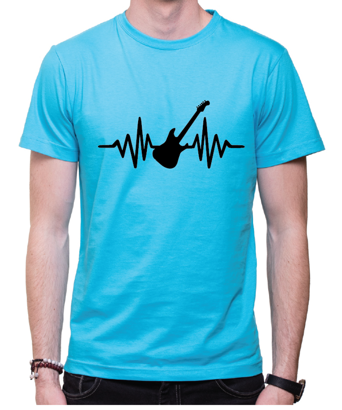 Tričko - EKG Kytara Tričko - EKG Kytara